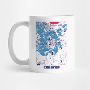 Chester - United Kingdom MilkTea City Map Mug